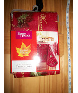 Better Homes Holiday Decor BHG 52&quot; x 70&quot; Oblong Vinyl Harvest Bounty Tab... - $19.47 CAD