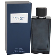 First Instinct Blue by Abercrombie &amp; Fitch Eau De Toilette Spray 3.4 oz - £41.83 GBP