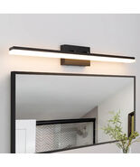 36&#39;&#39; Alfonza 1-Light Dimmable LED 36W Bath Bar, Matte Black, Warm White ... - $112.88 CAD