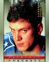 1997 Donruss Studio Football Card Drue Bledsoe #4 - 8x10 - £3.54 GBP