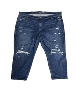 Old Navy Mid-Rise Boyfriend Fit Factory Distressed Womens Jeans Size 28 ... - $38.27 CAD