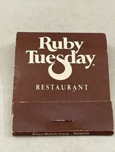 Vintage Matchbook Cover  Ruby Tuesday Restaurant  gmg unstruck - £11.68 GBP