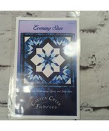 Canyon Creek Fabrics Evening Star Quilt Pattern Uncut  - £7.77 GBP