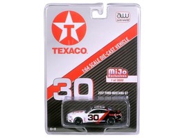 2017 Ford Mustang GT Texaco Racing #30 Black and White Limited Edition to 3600p - £14.61 GBP