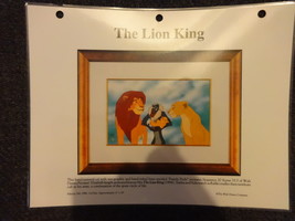 Lion King litho display sheets - $6.00