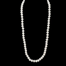 Single Strand Faux Pearl Necklace (4599) - £19.84 GBP