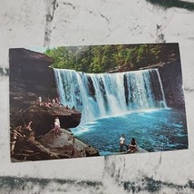 Vtg Postcard Cumberland Falls State Park Corbin Kentucky Waterfalls With... - £5.41 GBP