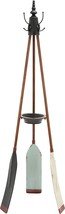 Brown, 16&quot; X 16&quot; X 69&quot;, Coastal Metal Solid Coat Rack, Deco 79. - £110.27 GBP