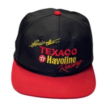 Vintage Ernie Irvan Black Red Texaco Havoline Racing #28 Nascar Snapback Hat - £24.31 GBP