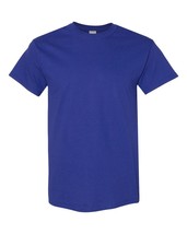 5000 T-Shirt  NEW Gildan Men&#39;s Heavy Cotton Plain Crew Neck Short Sleeves  Gold - £11.09 GBP
