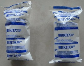 BRITA Set of Two Pitcher Replacement Water Filters Works in All Brita Pi... - £6.30 GBP