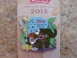 Disney Trading Pins 109772 Disney Visa Card Member 2015 Tinkerbell Treasure Ches - £14.78 GBP