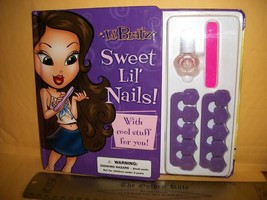 Bratz Doll Health Set Book Sweet Lil Nails Fingernail Kit Polish Emery B... - £9.67 GBP