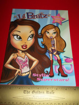 Bratz Doll Craft Book Art Stylin&#39; Superstars Cartoon Character Coloring ... - $3.79