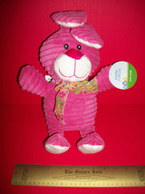 DanDee Holiday Plush Bunny Toy Dan Dee Easter Pink Rabbit Stuffed Animal Buddy - £4.45 GBP