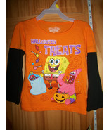 Spongebob Baby Clothes 3T Toddler Sponge Bob Shirt Nick Halloween Treat ... - $9.49
