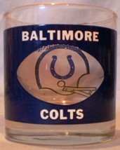 HouzeArt See Thru Football Glass Baltimore Colts - $10.00
