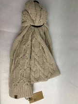 Timberland Beige Wool Women’s Neck Scarf A1GOS-546 - £9.71 GBP