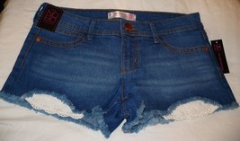 No Boundaries Women&#39;s Juniors Pocket Bag Shortie Shorts Size 9 Medenz Color - $12.59