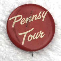Pennsy Tour Vintage Pin Button - £7.94 GBP