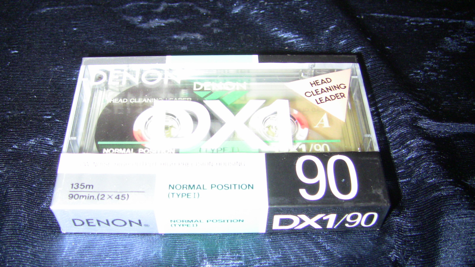 DENON - DX1 -90 TYPE 1 BLANK AUDIO CASSETTE TAPE NEW - $13.79