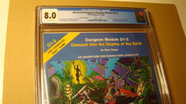 MODULE D1-2 DESCENT INTO THE DEPTHS THE EARTH *CGC 8.0 WHITE* DUNGEONS D... - $757.35