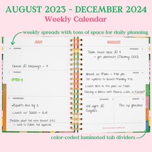 ban.do Daily Planner 2023-2024 Medium Weekly Planner Dated August 2023 - Dece... - £22.11 GBP