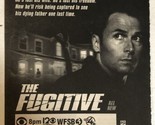 The Fugitive Vintage Tv Guide Print Ad Tim Daly Mykelti Williamson TPA23 - $5.93