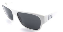 Dolce &amp; Gabbana Sunglasses DG 4455 3312/87 57-16-145 White / Dark Grey Italy - £196.44 GBP