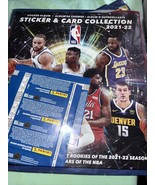 2021-22 PANINI NBA STICKER &amp; CARD STICKER ALBUM w/ 10 STICKERS New - $16.31 CAD