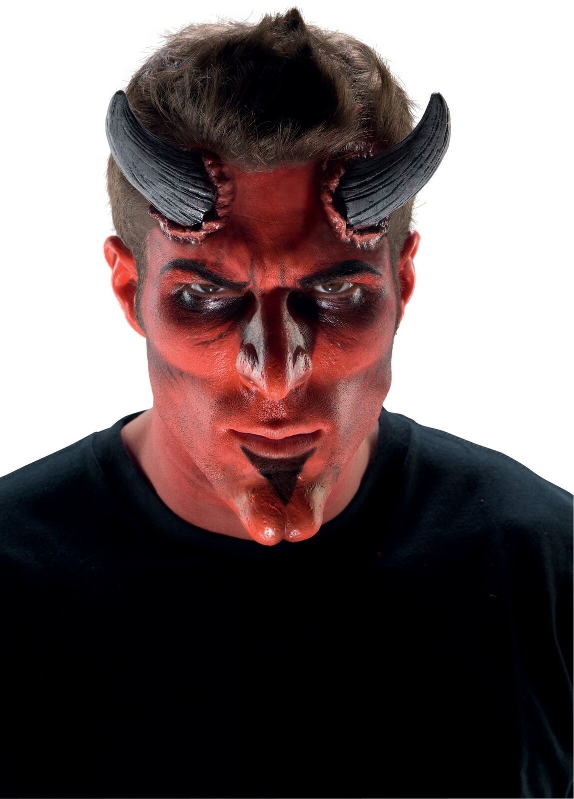 Primary image for Devil Set -  Theater Effects - Nose & Chin - Red - Latex Prosthetic