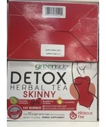 Greenside Detox Herbal Skinny Tea. 10 Cups Per Box. Lot Of 2 - £47.39 GBP