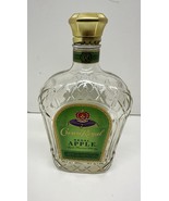 Crown Royal Regal Apple EMPTY 750 ml  Bottle Clear Glass &amp; Cap - €7,65 EUR