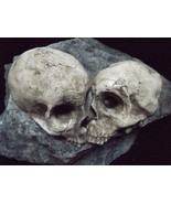 Love Rock Human Skulls Macabre Home Indoor Dungeon Decor Halloween Haunt... - $61.50 CAD