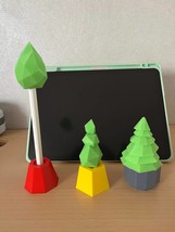 Tree with pot Holder 3D Printed for apple pencil/pencil - £7.99 GBP+
