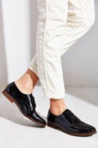 Dune London Laboux OxfordPatent Leather Black Lace Up Shoes Size 37/ US6 - £42.84 GBP
