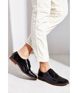 Dune London Laboux OxfordPatent Leather Black Lace Up Shoes Size 37/ US6 - £42.88 GBP
