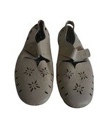 EUC Propet Ortholite Mary Jane Walking Shoes Oyster Grey Leather Upper S... - $36.00