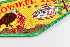 Vintage Cowikee Lodge 224 OA Order Arrow WWW Boy Scouts America Flap Patch - £8.78 GBP