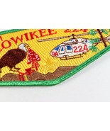 Vintage Cowikee Lodge 224 OA Order Arrow WWW Boy Scouts America Flap Patch - €9,94 EUR
