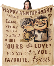 Anniversary Gifts for Wife from Husband, to My Wife Romantic Gifts Throw Blanket - £32.54 GBP