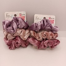 2 PK Scunci Original Scrunchies in Velvet Texture in Warm Winter Color F... - $172.97 MXN
