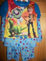 Disney Baby Clothes 12M Toy Story Infant Sleepwear Set PJ Pajama Pant Outfit Top - £12.97 GBP