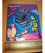 Scholastic Craft Kit Art Discover Drawing Book Supplies Set Pencil Paste... - £7.50 GBP