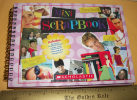 Scholastic Craft Kit Art Spiral-Bound Scrapbook Memory Paper Activity Book Set - £6.80 GBP