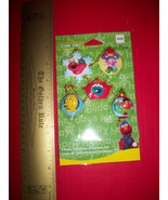 Sesame Street Christmas Ornaments 5 Piece Kurt Adler Holiday Set Elmo Mu... - $7.59