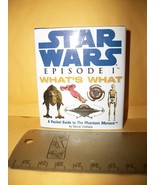 Star Wars Phantom Menace Book Episode I Pocket Guide What Mini Hardcover... - £3.78 GBP