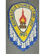 1962 Vintage Camp Joy Boy Scout Patch Kaskaskia Council BSA  Badge PB11 - £19.63 GBP
