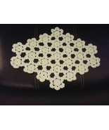 Cotton Doily Crocheted White - $15.00