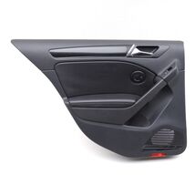 2010-2014 Mk6 Vw Gti 4 Door Rear Left Side Card Leather Trim Panel Oem -... - $99.00